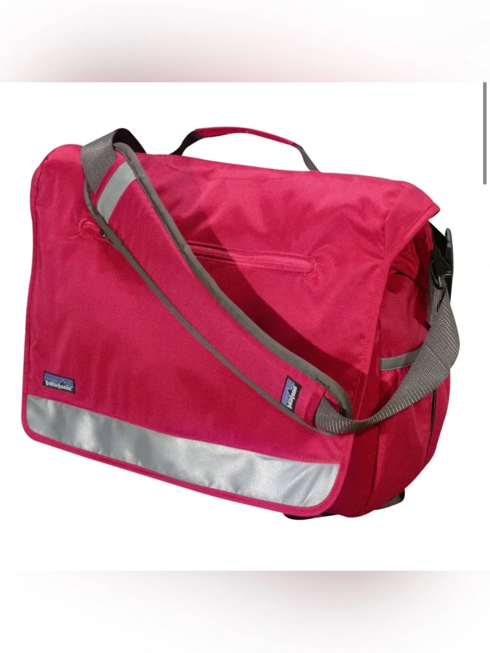 Patagonia Half Mass Messenger Bag Red - Picture 1 of 9